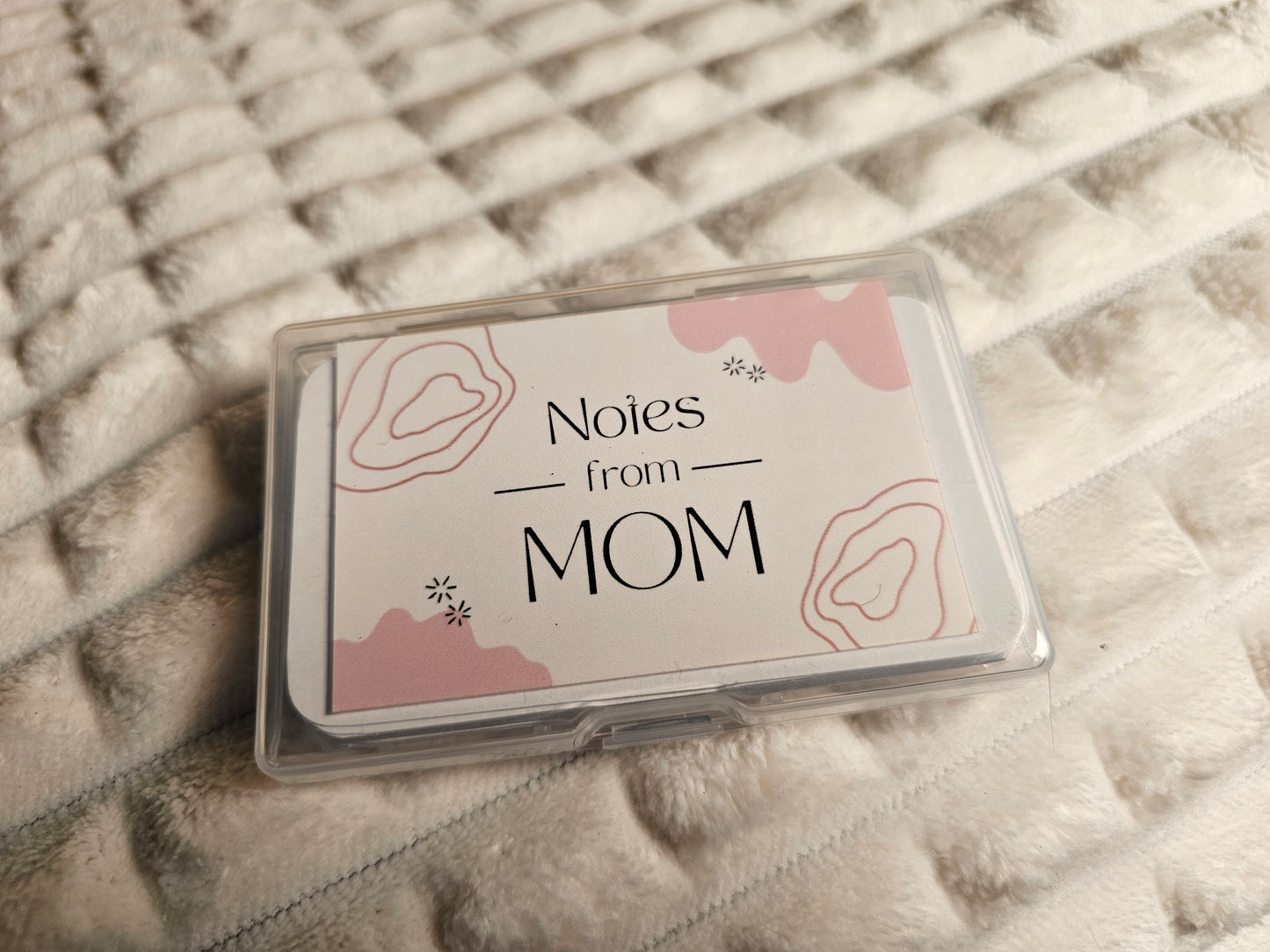 The Notes from Mom - A pack of 20 affirmation cards and 3 blank cards